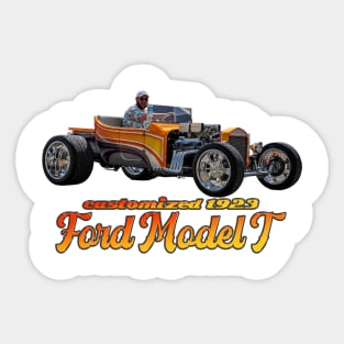 Customized 1923 Ford Model T Sticker